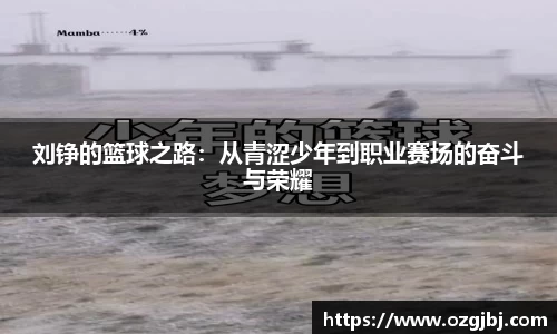 刘铮的篮球之路：从青涩少年到职业赛场的奋斗与荣耀